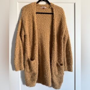 Tan Cardigan Sweater